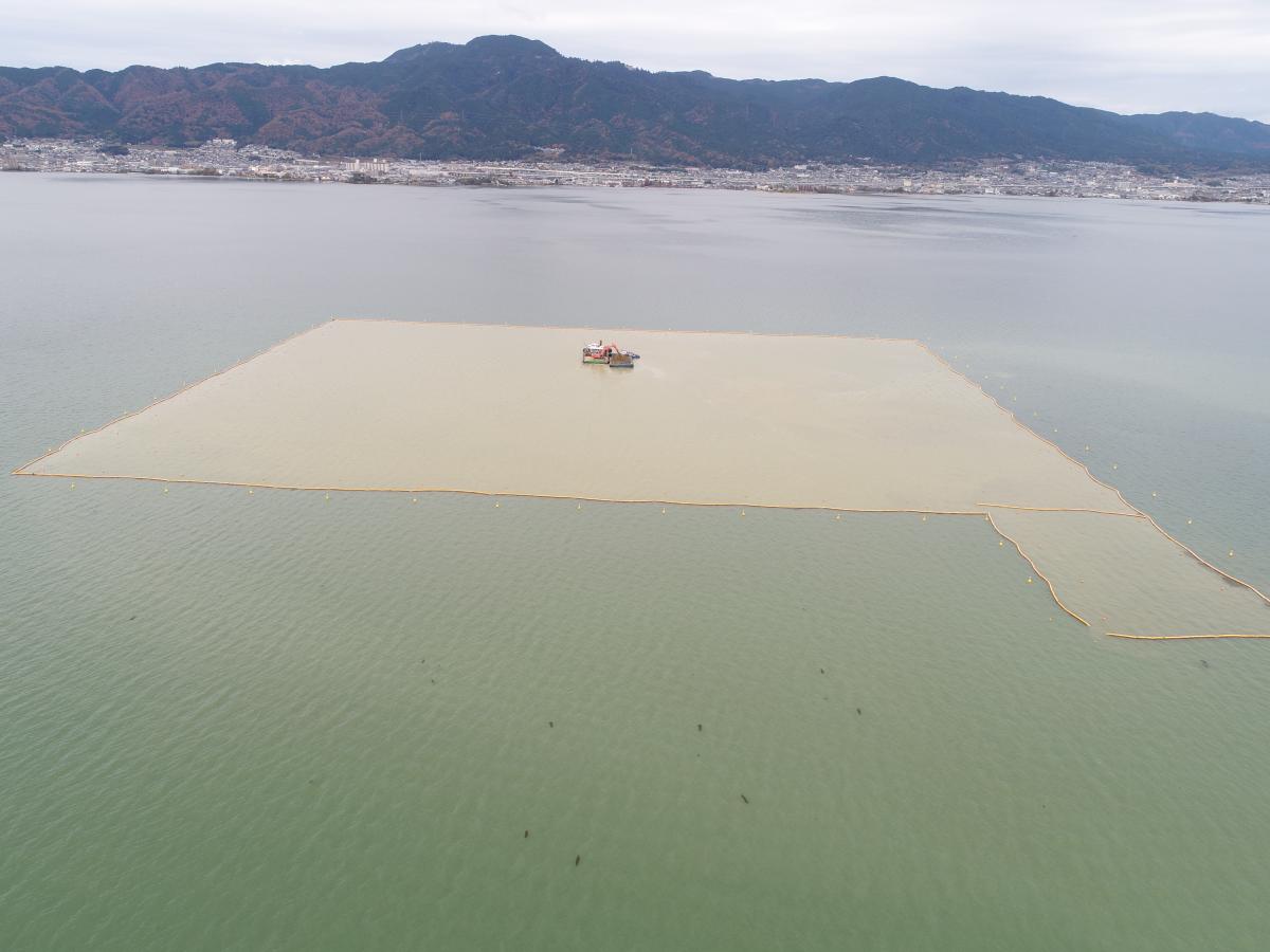 令和４年第１号びわ湖地区山田沖工区砂地造成その4工事